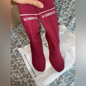 AUTHENTIC VETEMENTS sock boots